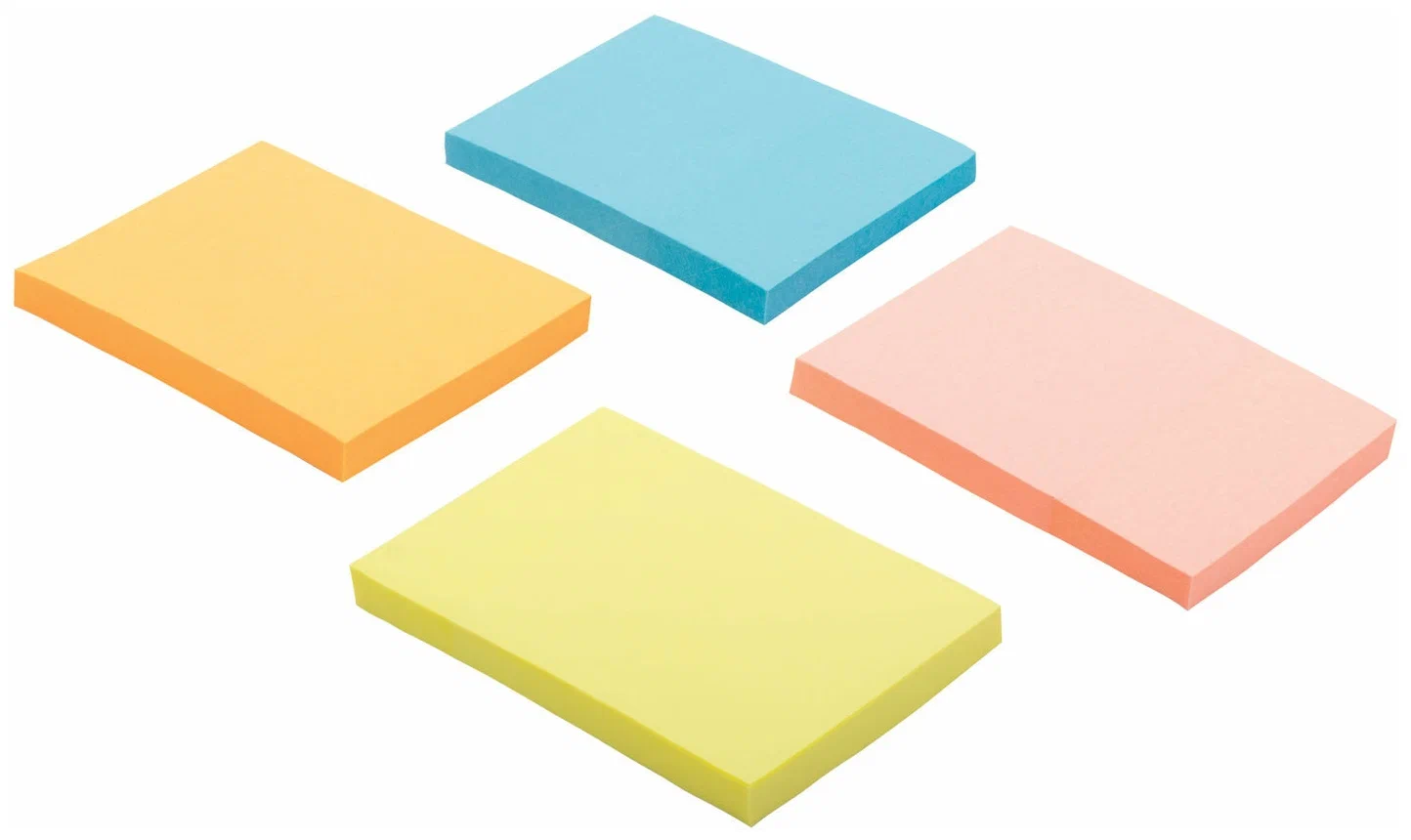 Стикер самоклеящийся пластик закладка 50 лист.НЕОН 38*51мм